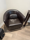 Faux Leather Chair #1