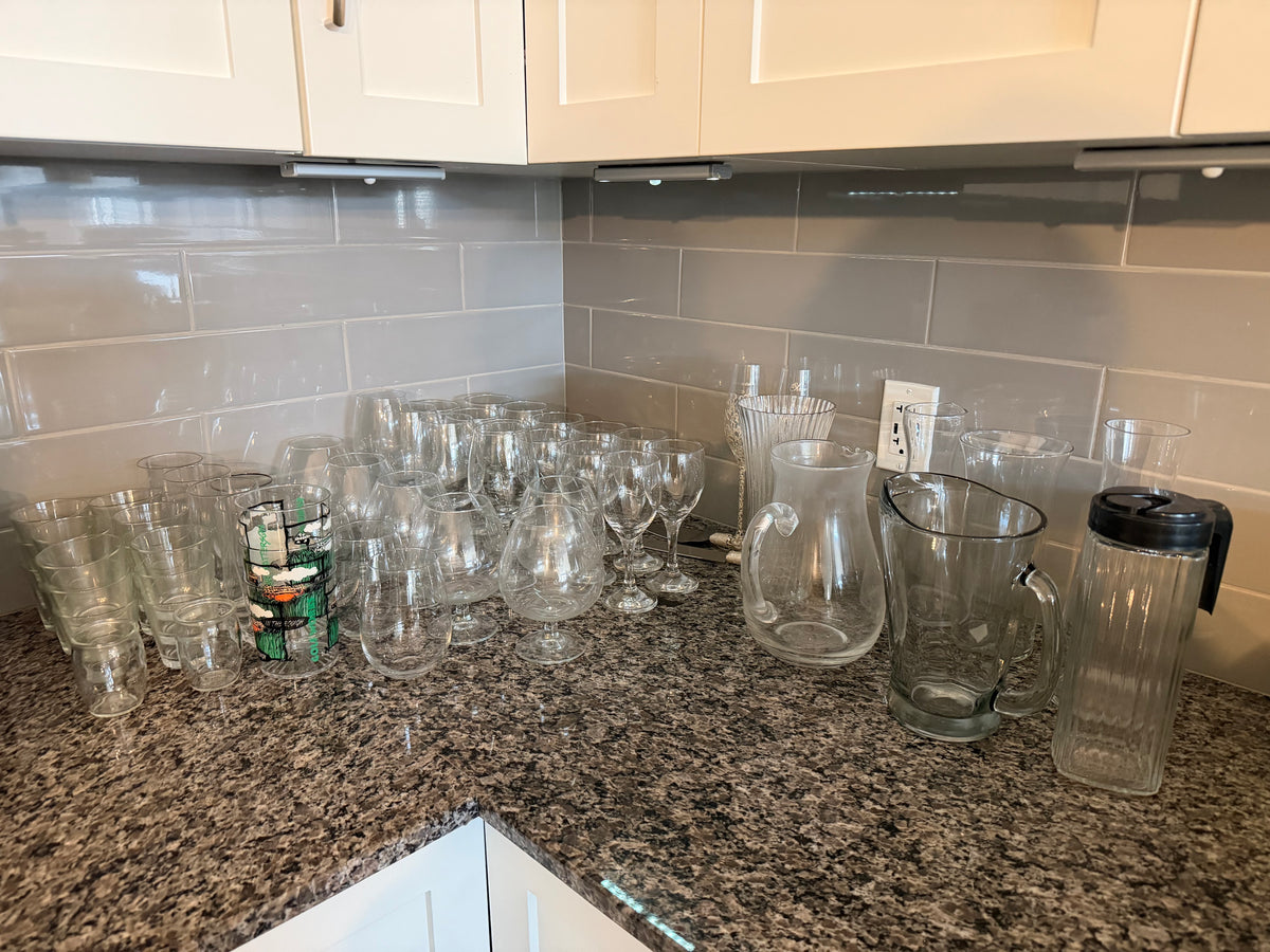 Glassware Lot